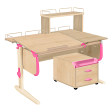 СУТ-25-04Д1 парта дэми сут-25-04д1 120 см раздельная с тумбой с приставкой и надстройкой Дэми  парта дэми сут-25-04д1 120 см раздельная с тумбой с приставкой и надстройкой Дэми СУТ-25-04Д1